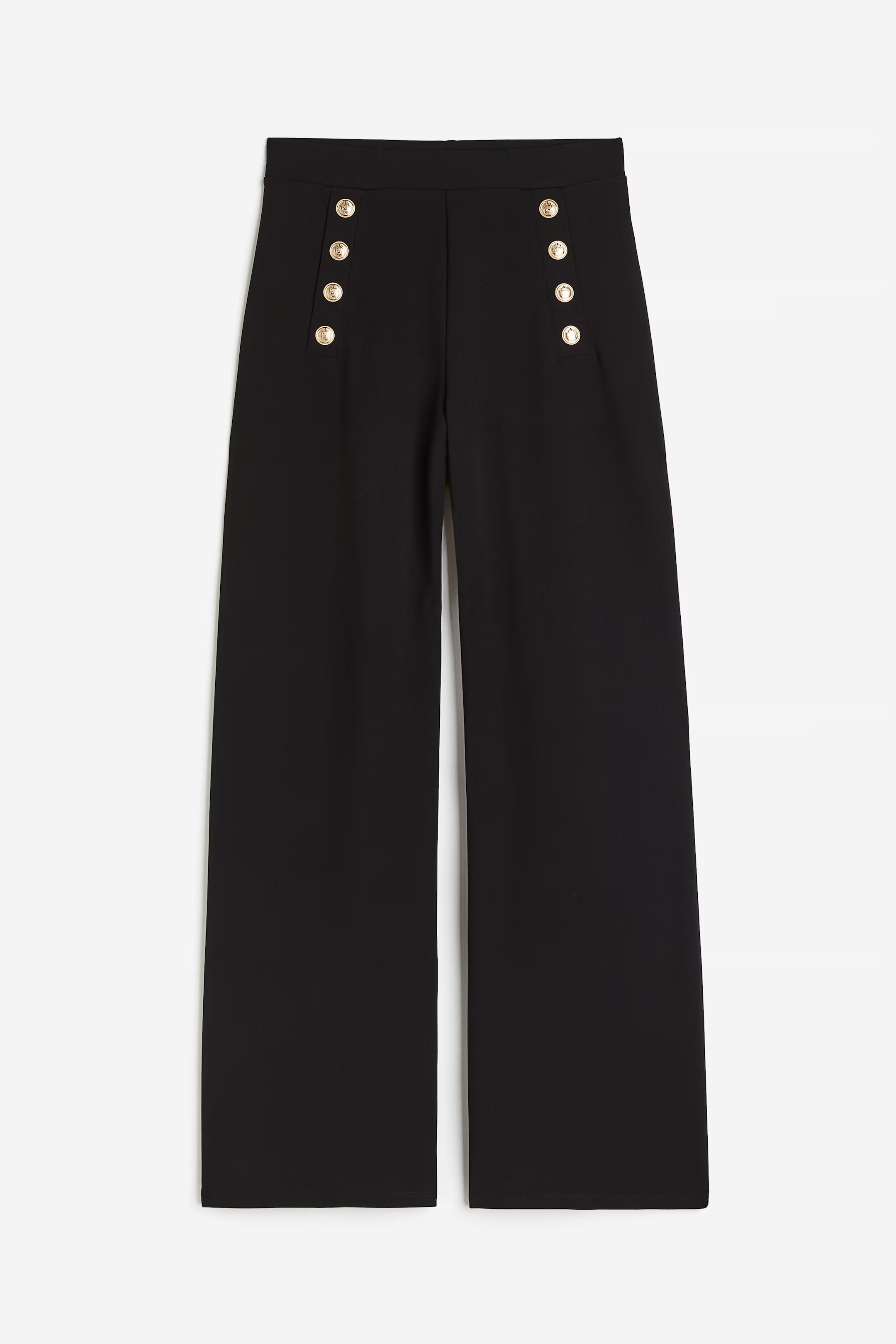 Button-front trousers | H&M (UK, MY, IN, SG, PH, TW, HK)
