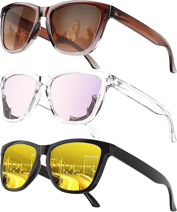 Sunglasses-women Polarized Sunglasses-womens: Trendy Sun Glasses polarized UV400 Protection Fashi... | Amazon (US)