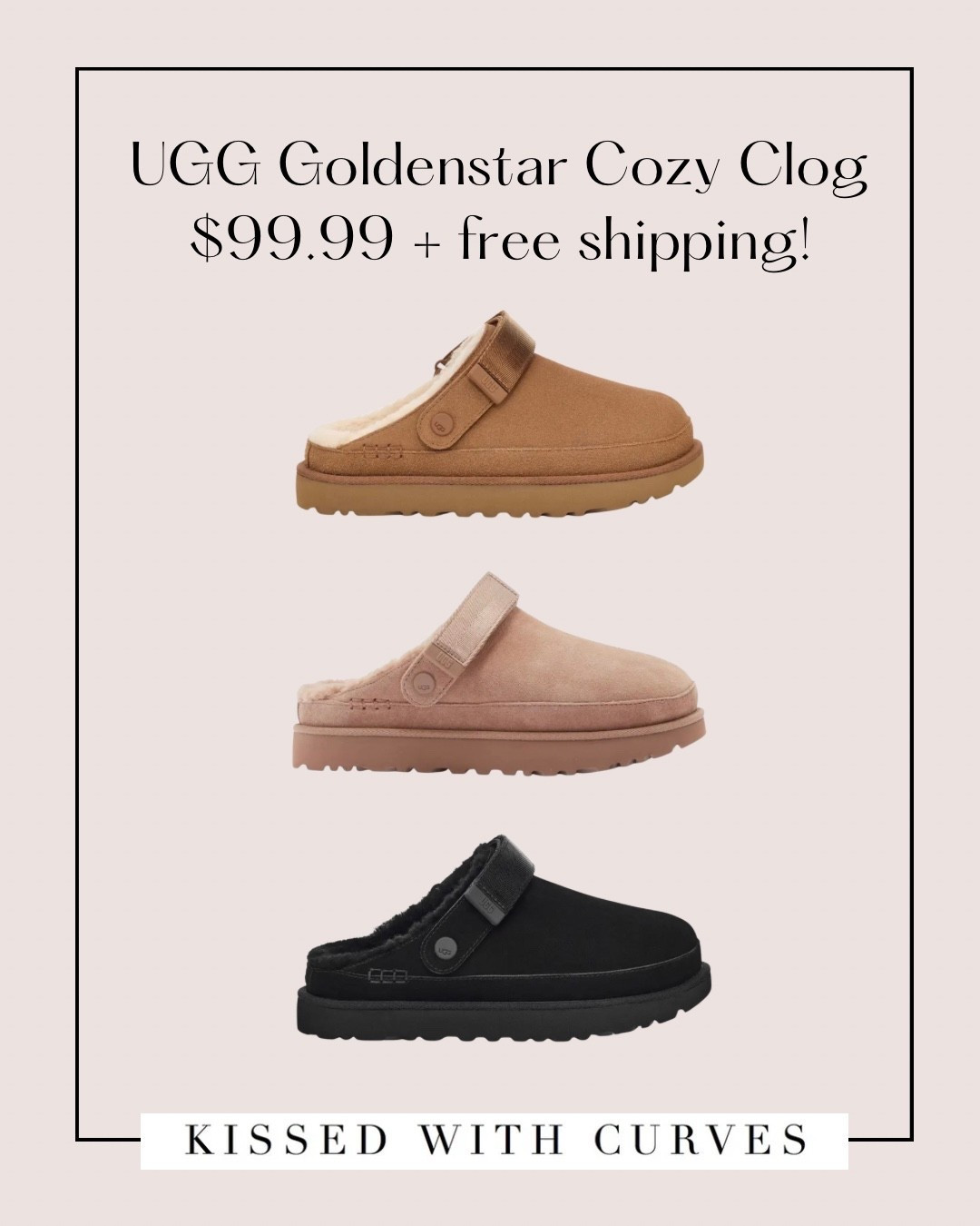 Uggs on sale for under $100! Great gift idea for the holidays. Not only are these popular Ugg Goldenstar Cozy Clogs on sale but lots of other Ugg styles too. Grab a pair while they’re on sale. Free shipping too! 

#LTKGiftGuide #LTKFindsUnder100 #LTKSaleAlert