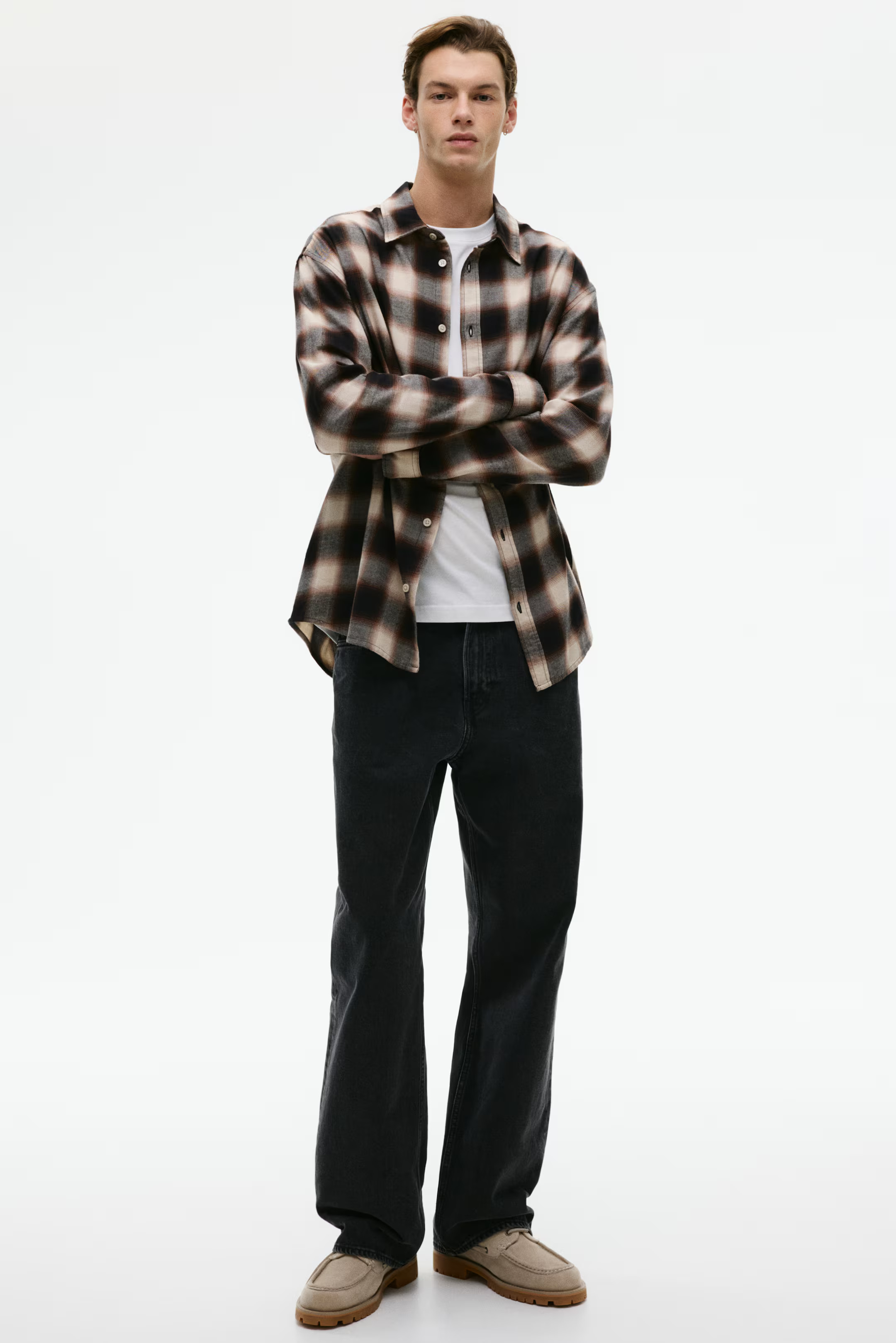 Relaxed-Fit Flannel Shirt | H&M (US + CA)