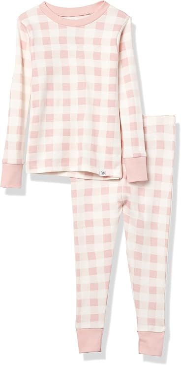 HonestBaby Baby Organic Cotton 2-Piece Snug Fit Toddler Pajama Set | Amazon (US)