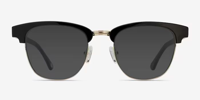 Somebody New - Browline Black Frame Prescription Sunglasses | EyeBuyDirect | EyeBuyDirect.com