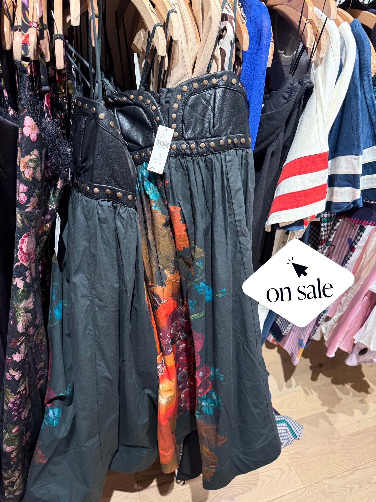 The perfect date night dress if you want to get a bit fancy. The leather corset detail gives it an edgy vibe. This would make a great dress for a Christmas party or even fall photos, so many ways to style it up or dress it down. Plus you can get an extra 40% off the sale price!! 

#LTKHoliday #LTKSeasonal #dress 

#LTKParties #LTKFindsUnder100 #LTKSaleAlert