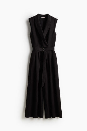 Tie-belt Jersey Jumpsuit | H&M (US + CA)
