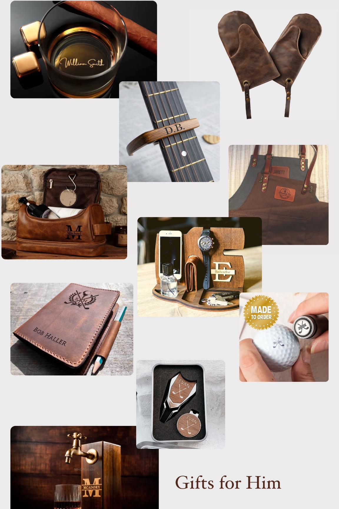 Custom Gifts for Him!! 

#LTKmens #LTKHoliday #LTKGiftGuide