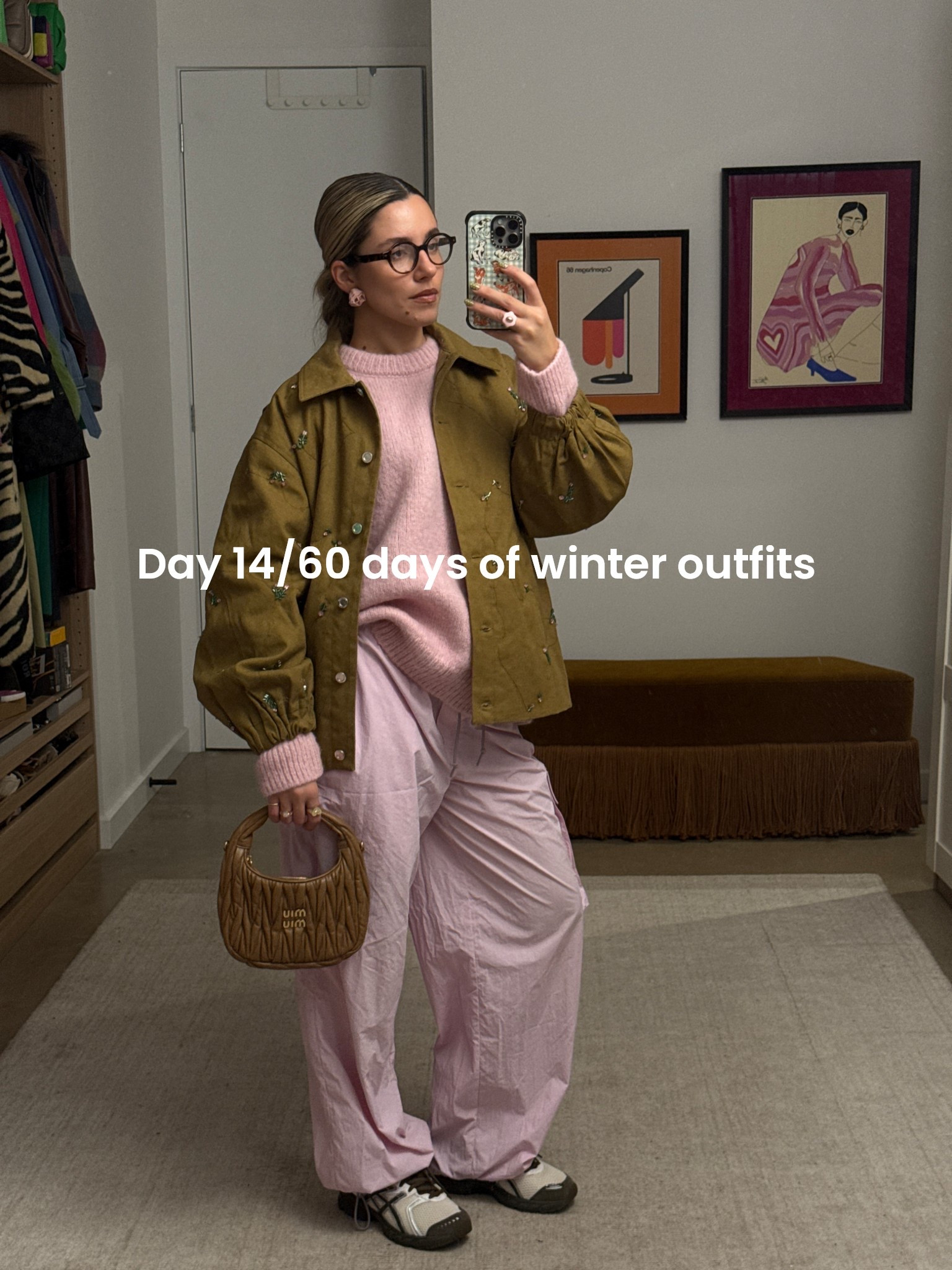 Day 14/60 days of winter outfits 🩷 styling a comfy pink layer, knitwear & track pants with a cute jacket! 

#LTKwinter #LTKaustralia #LTKstyletip