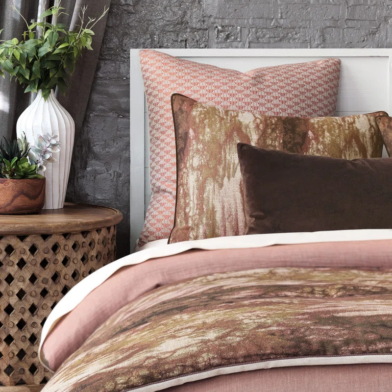 Fossil Rectangular Velvet Pillow Cover & Insert | Wayfair North America