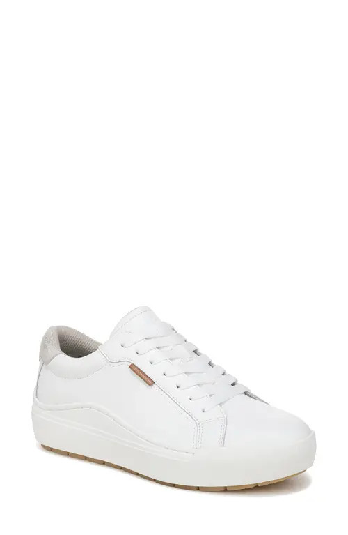 Dr. Scholl's Take Time Platform Sneaker in White/White at Nordstrom, Size 8.5 | Nordstrom