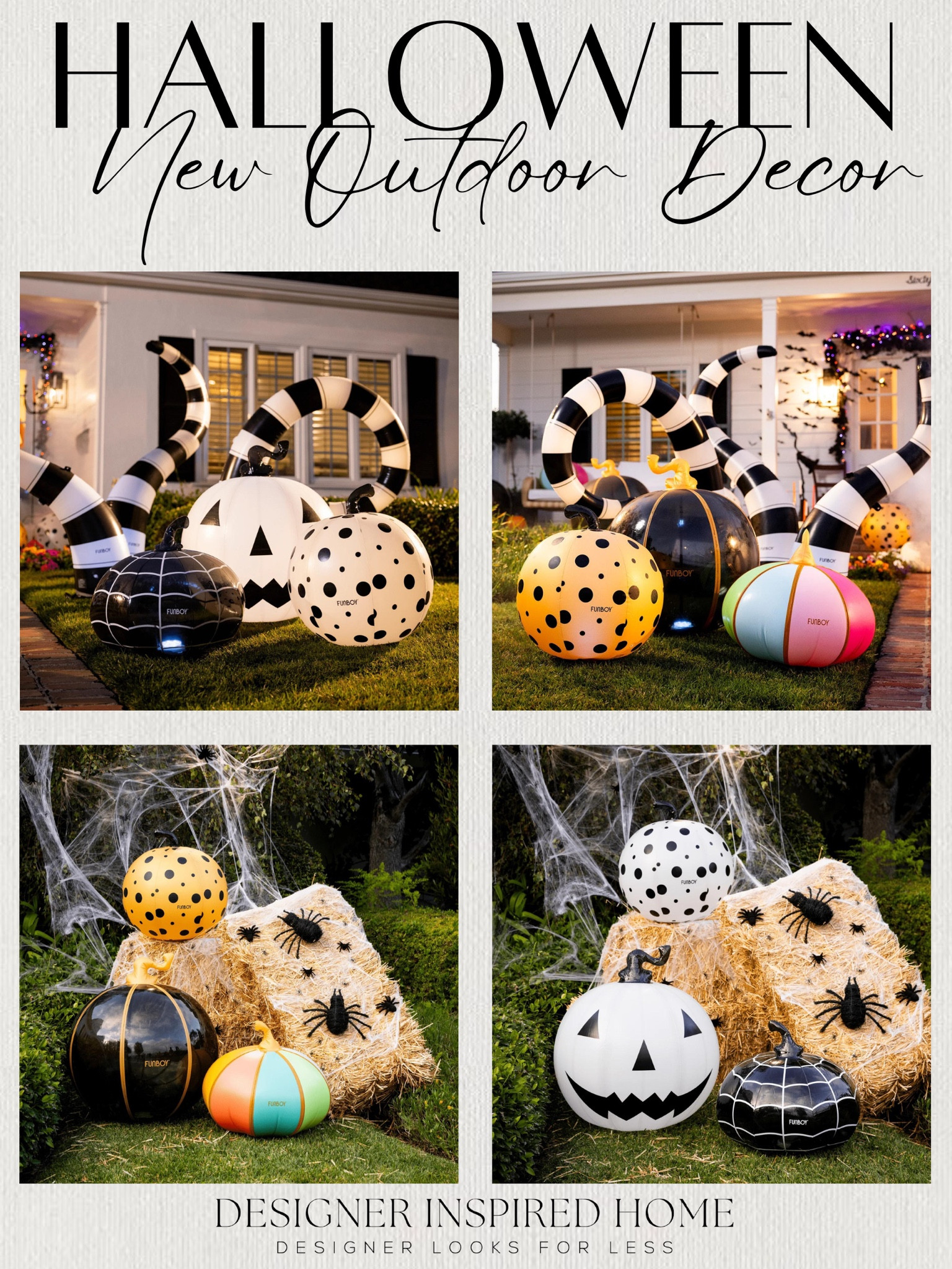 New outdoor Halloween decor! 

 Rug, Home, Console, Home, Amazon Find, Look for Less, Living Room, Bedroom, Dining, Kitchen, Modern, Restoration Hardware, Arhaus, Pottery Barn, Target, Style, Home Decor, Summer, Fall, New Arrivals, CB2, Anthropologie, Urban Outfitters, Inspo, Inspired, West Elm, Console, Coffee Table, Chair, Pendant, Light, Light fixture, Chandelier, Outdoor, Patio, Porch, Designer, Lookalike, Art, Rattan, Cane, Woven, Mirror, Luxury, Faux Plant, Tree, Frame, Nightstand, Throw, Shelving, Cabinet, End, Ottoman, Table, Moss, Bowl, Candle, Curtains, Drapes, Window, King, Queen, Dining Table, Barstools, Counter Stools, Charcuterie Board, Serving, Rustic, Bedding, Hosting, Vanity, Powder Bath, Lamp, Set, Bench, Ottoman, Faucet, Sofa, Sectional, Crate and Barrel, Neutral, Monochrome, Abstract, Print, Marble, Burl, Oak, Brass, Linen, Upholstered, Slipcover, Olive, Sale, Fluted, Velvet, Credenza, Sideboard, Buffet, Budget Friendly, Affordable, Texture, Vase, Boucle, Stool, Office, Canopy, Frame, Minimalist, MCM, Bedding, Duvet, Looks for Less


#LTKStyleTip #LTKHome #LTKSeasonal