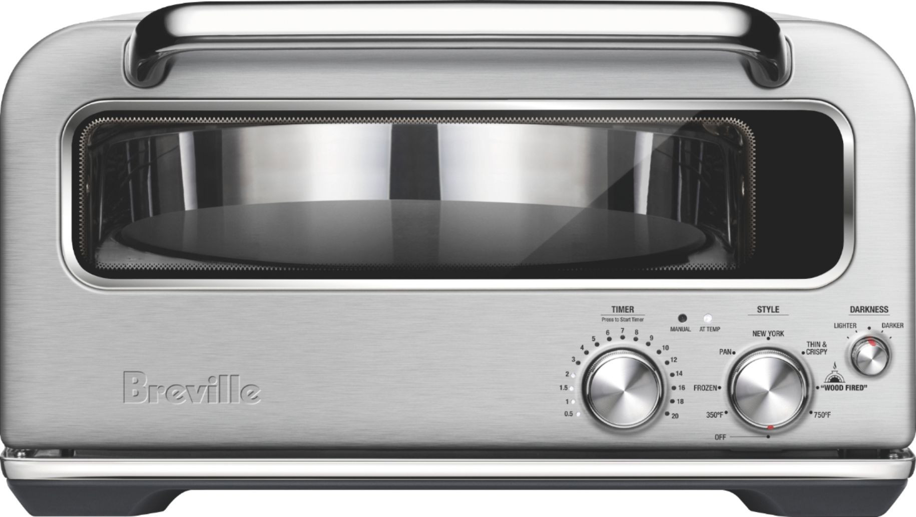 Breville - the Smart Oven Pizzaiolo - Brushed Stainless Steel | Best Buy U.S.