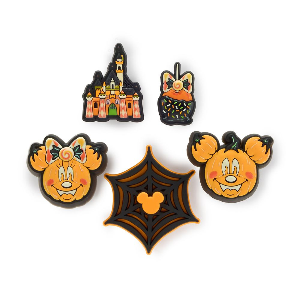 Mickey and Minnie Mouse Halloween Light-Up Jibbitz Set by Crocs | Disney Store