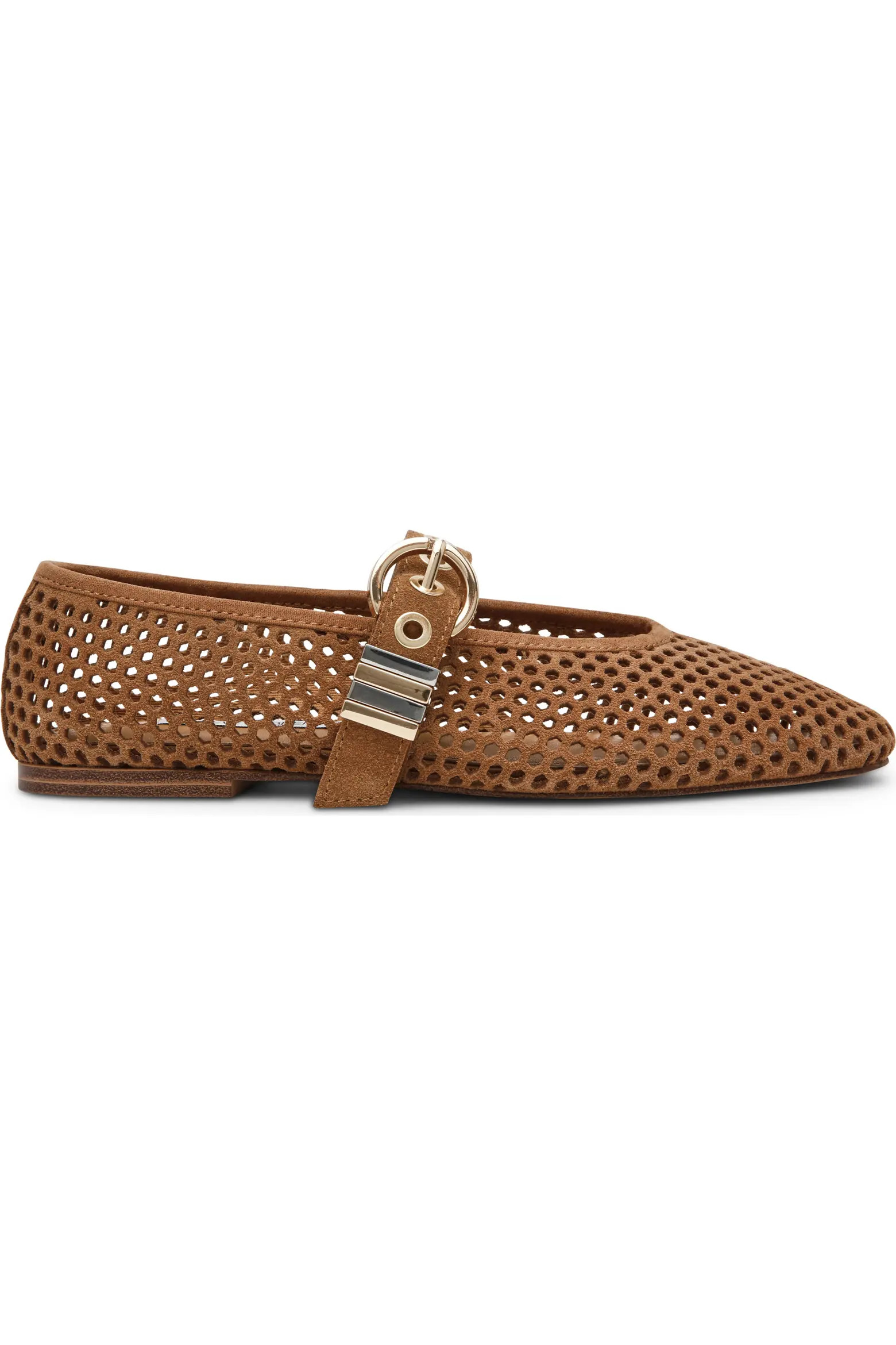 Lela Perforated Mary Jane Flat (Women) | Nordstrom | Nordstrom