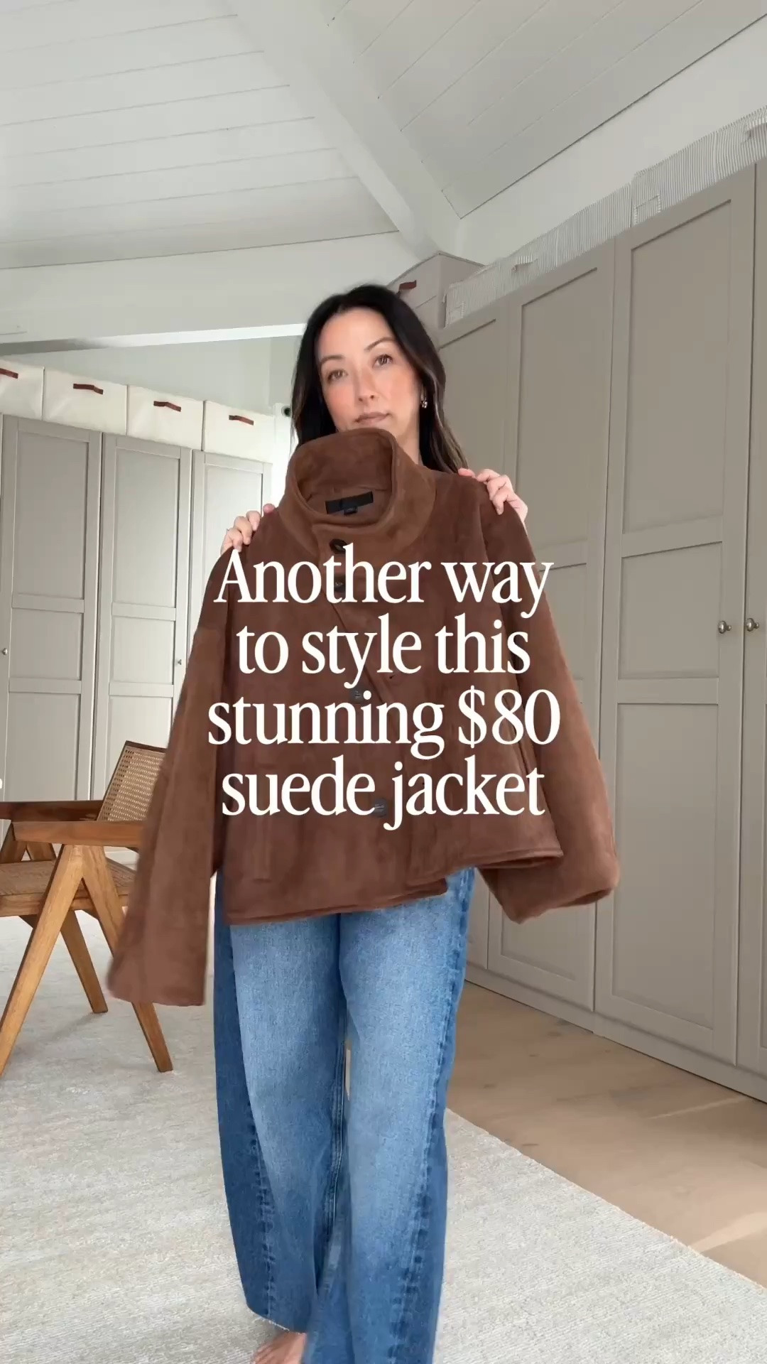 Another way to style my Zara suede jacket. Oversized, so you could size down. Love the drape!

Zara jacket xs - size down
Everlane cashmere sweater xs
AGOLDE LUNA jeans 25 - cut hems
Reformation flats 5
Quince bag small
YSL sunglasses 
Dorsey Cecelia earrings 3.4
Dorsey James necklace 15”

#LTKPetite #LTKOver40 #LTKmomlife