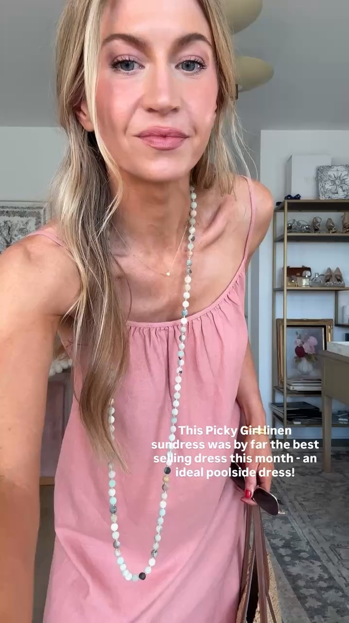 My favorite linen dress! 
Runs TTS, wearing size small 

#LTKdayinmylife #LTKootd #LTKgrwm