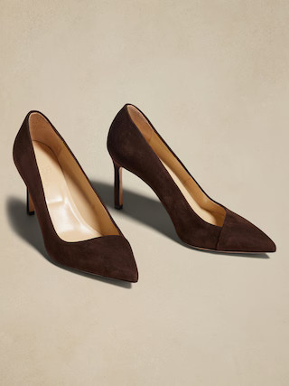 Arden Suede Pump | Banana Republic (US)