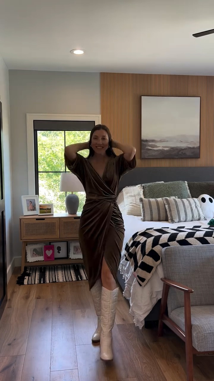 Use my code AMBERZIM15 to save! 

If you need an outfit for holidays or family photos, stop looking!
Multiple
Colors. Velvet dress  

#LTKOver40 #LTKVideo #LTKFallSale