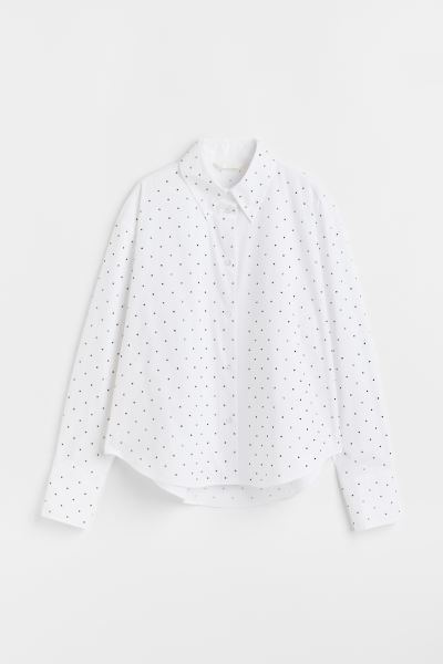 Stud-detail Shirt | H&M (US + CA)
