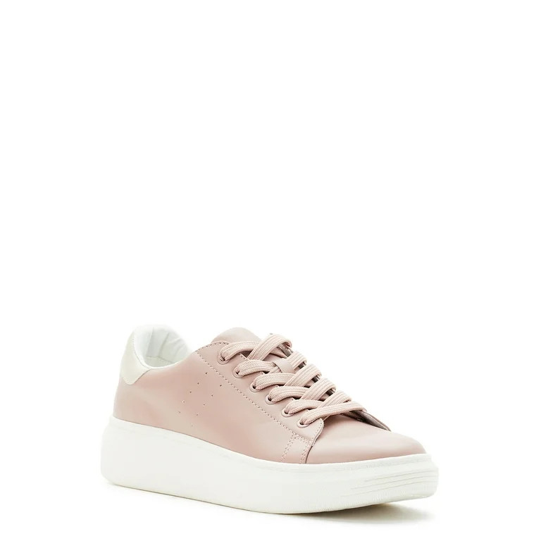 Time and Tru Women's Platform Fashion Sneakers - Walmart.com | Walmart (US)