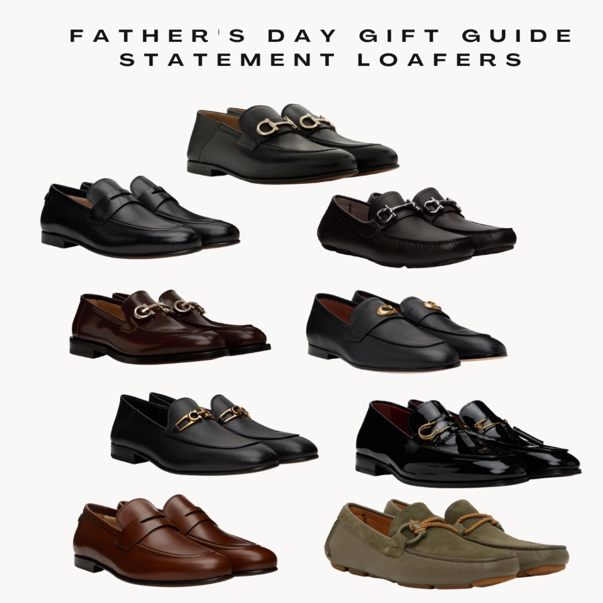 Father’ Day Guide: Statement Loafers. 
Salvatore Ferragamo
Manolo Blahnik
Christian Louboutin
Coach


#LTKshoecrush #LTKGiftGuide #LTKmens