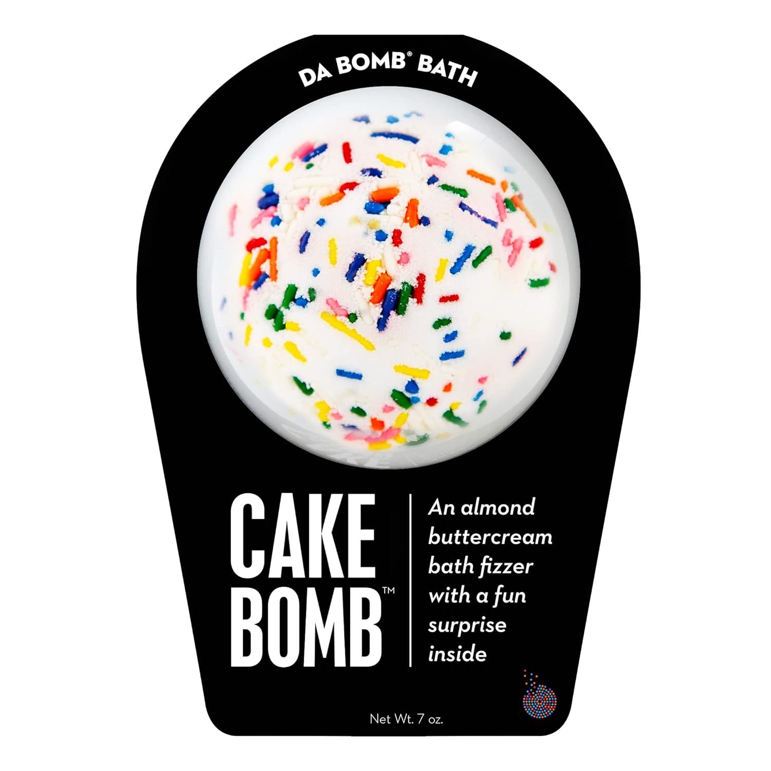 DA BOMB Cake Bath Bomb with Sprinkles, 7oz | Amazon (US)