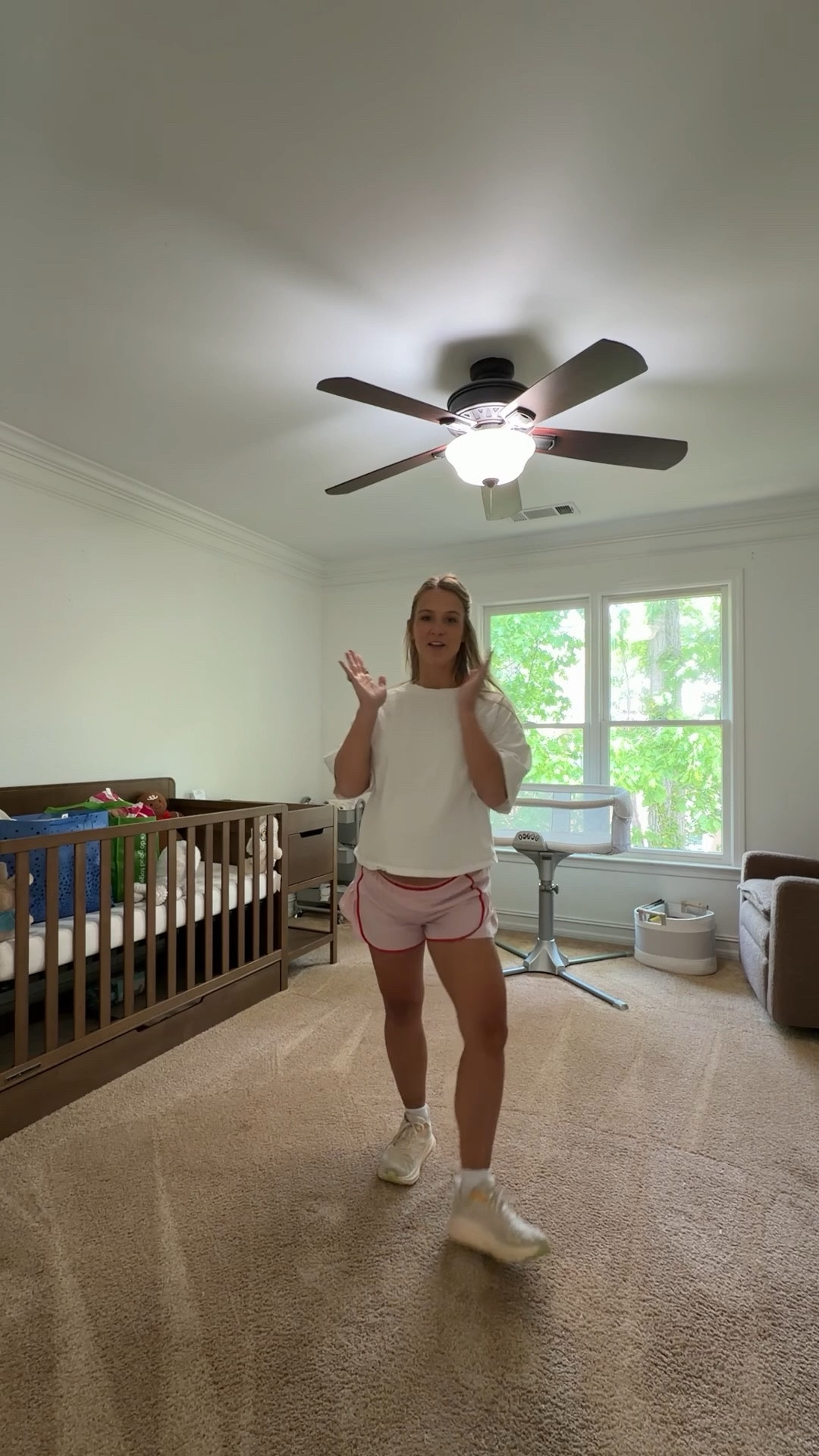 Nursery decorating and painting has begun!! Loving these blackout shades, curtains, nursery glider, crib etc!!! 

#LTKBaby #LTKmomlife #LTKKids