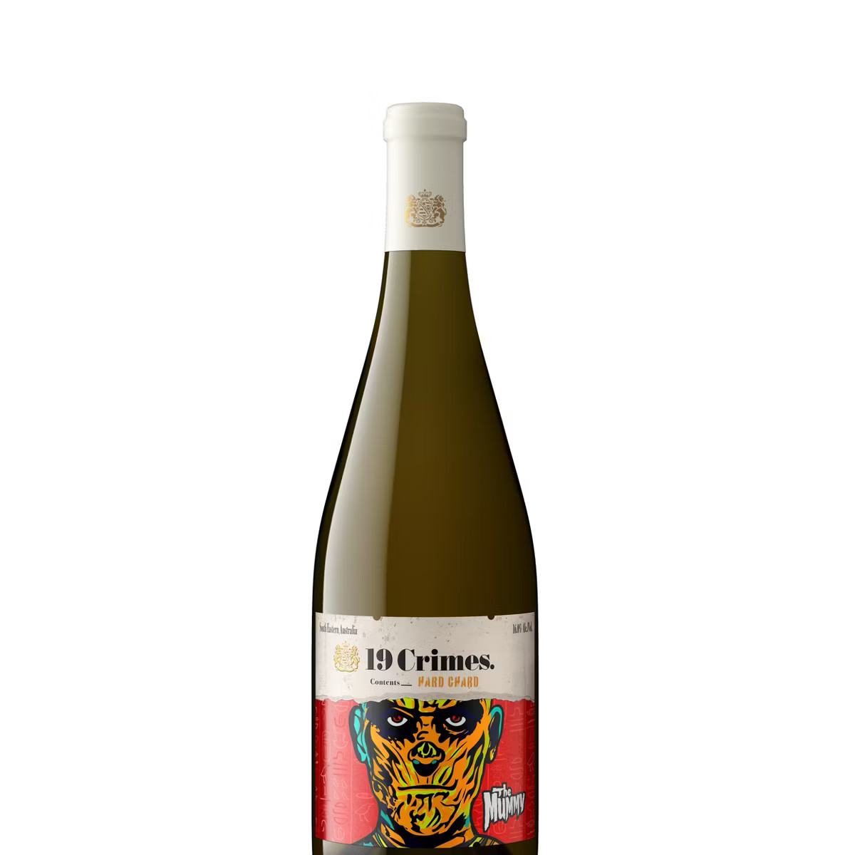 19 Crimes Halloween Mummy Hard Chardonnay Wine - 750ml | Target