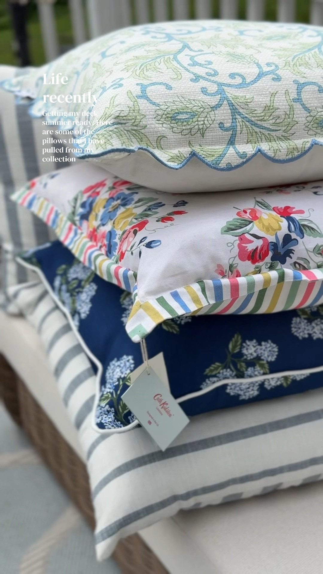 Deck refresh with these beautiful outdoor pillows.

#LTKSeasonal #LTKHome #LTKU