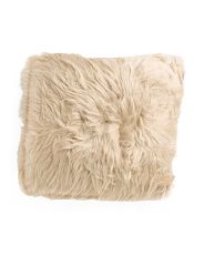 16x16 Shearling Pillow | Marshalls