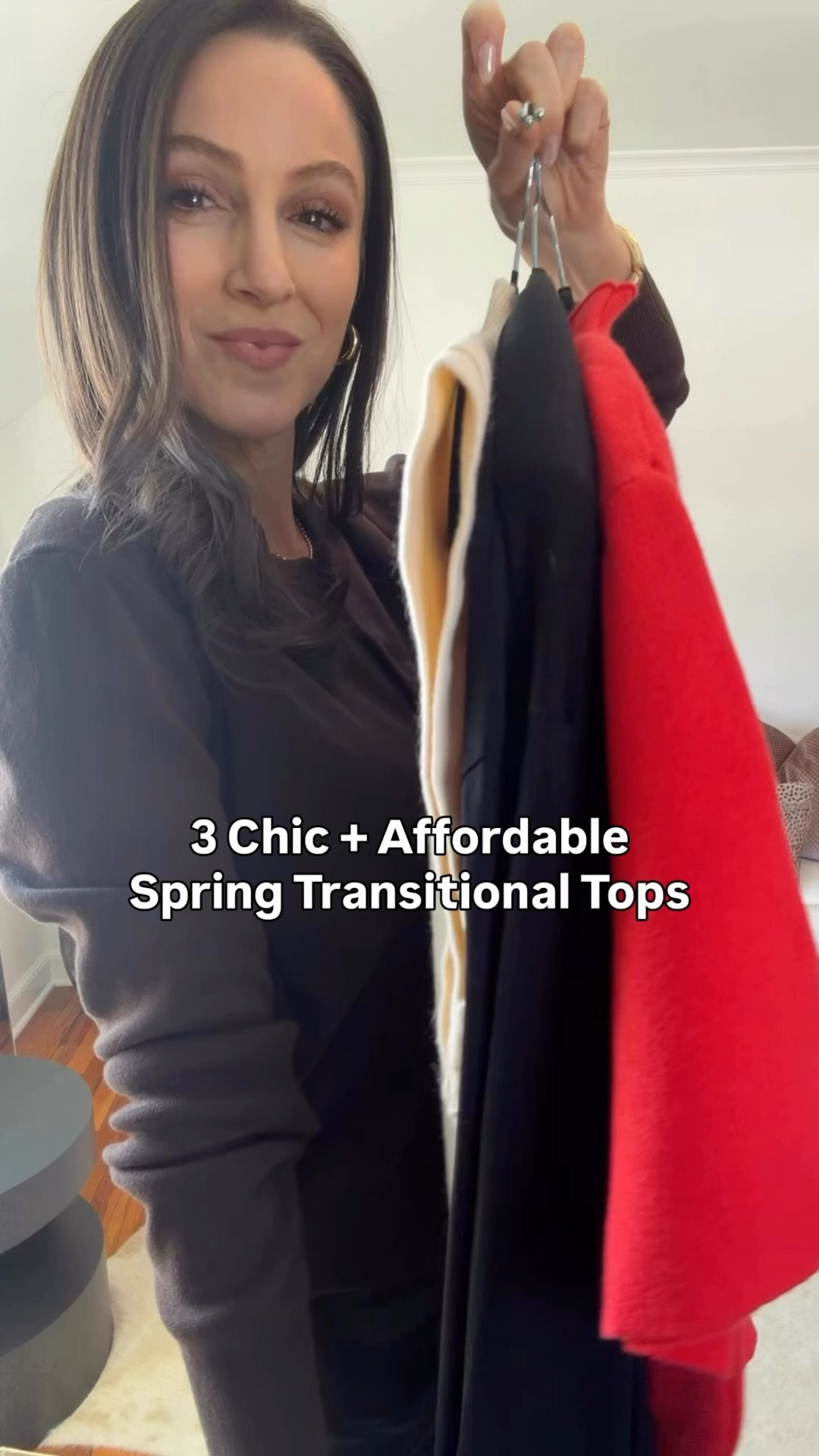 Chic and affordable transitional spring tops! I also linked to other Zara spring tops that are perfectly transitional, too! 
In both the white and barrel jeans I sized down one and in the flare jeans they fit true to size!

#LTKootd #LTKOver40 #LTKSeasonal