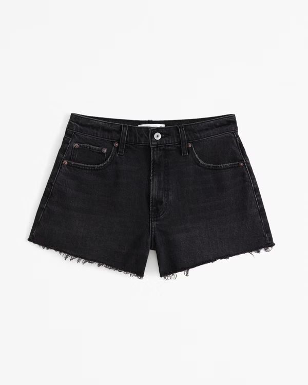 Curve Love High Rise Dad Short | Abercrombie & Fitch (US)