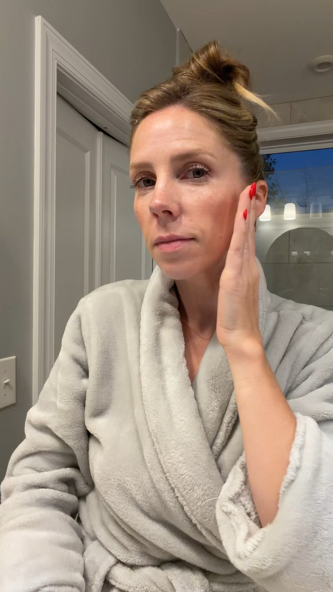 The new cleansing jelly balm from Fresh beauty is great for melting stubborn makeup off and leaving skin feeling clean without drying