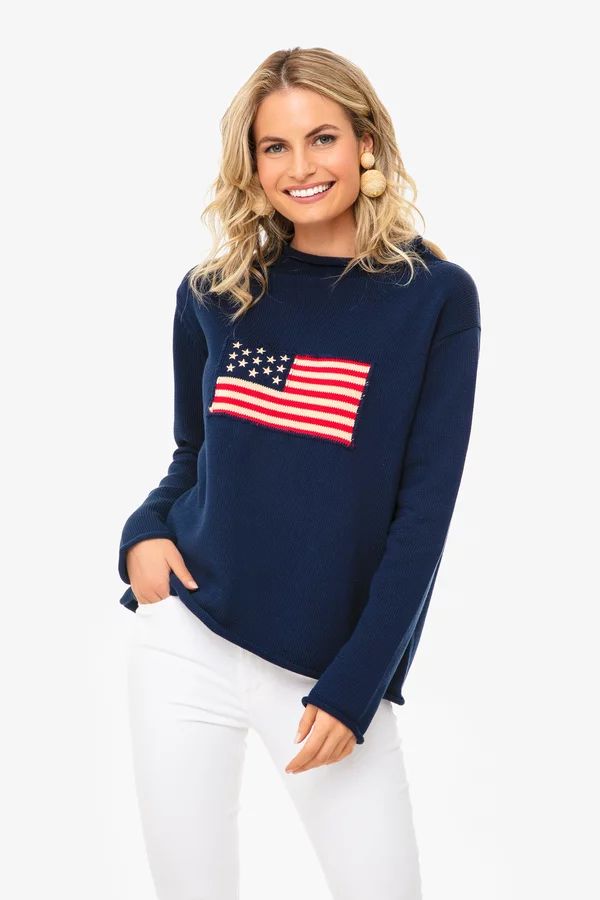 Navy Americana Sweater | Tuckernuck (US)