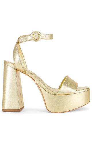 The Dolly Platform in Gold | Revolve Clothing (Global)