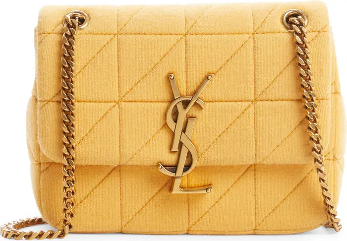 Mini Jamie Lock Baguette Wool Shoulder Bag | Nordstrom