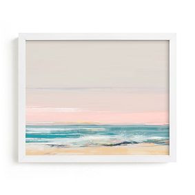 Minted® Beach Impressions Framed Wall Art | Pottery Barn Teen