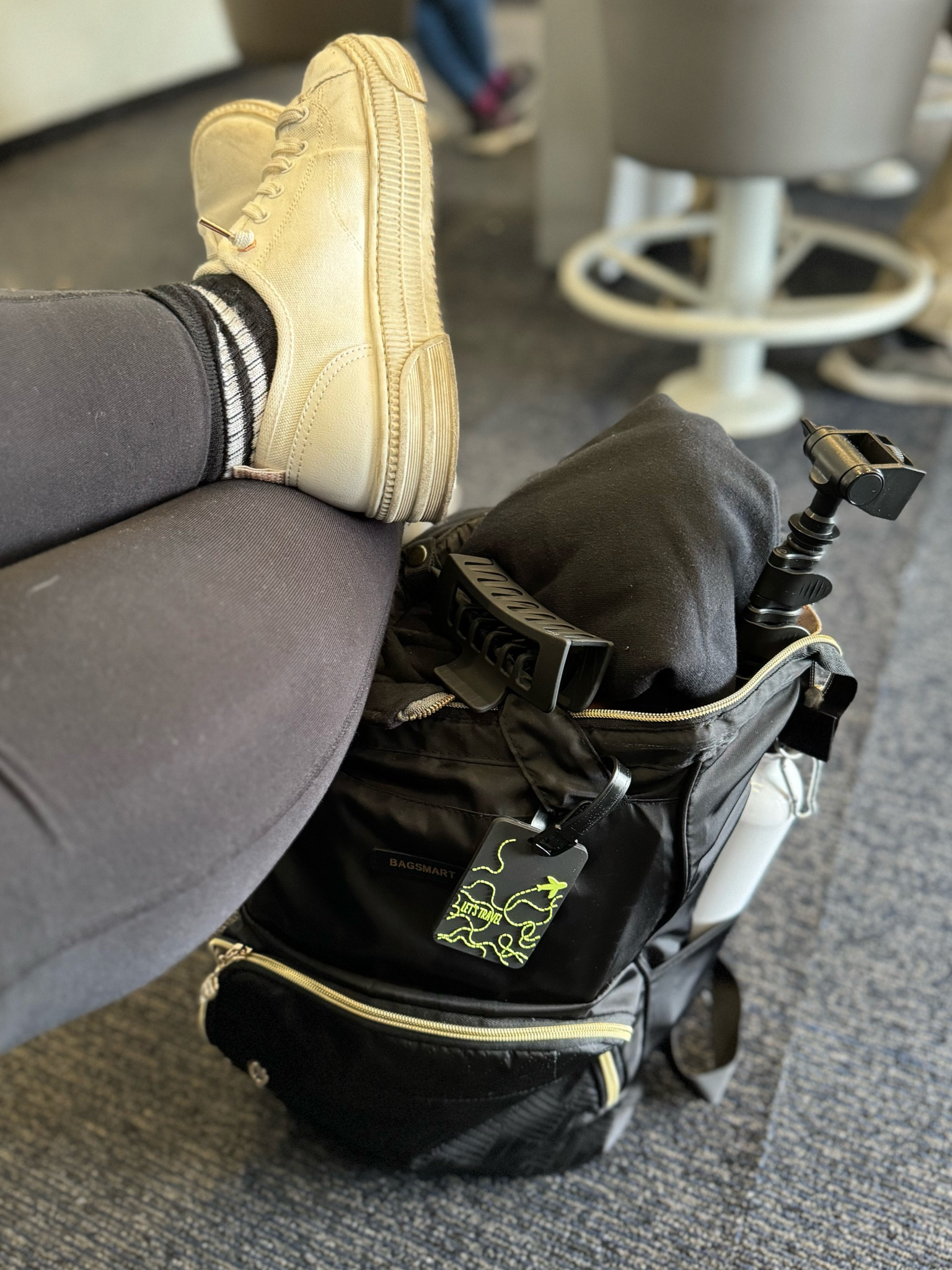 These shoes ended up being perfect for travel. They have arch support, which I love and need. They’re cute and I love that they can be dressed up or down. I do need to clean them after taking them to Chicago though, so a magic eraser is coming their way!

#LTKshoecrush #LTKtravel #LTKstyletip