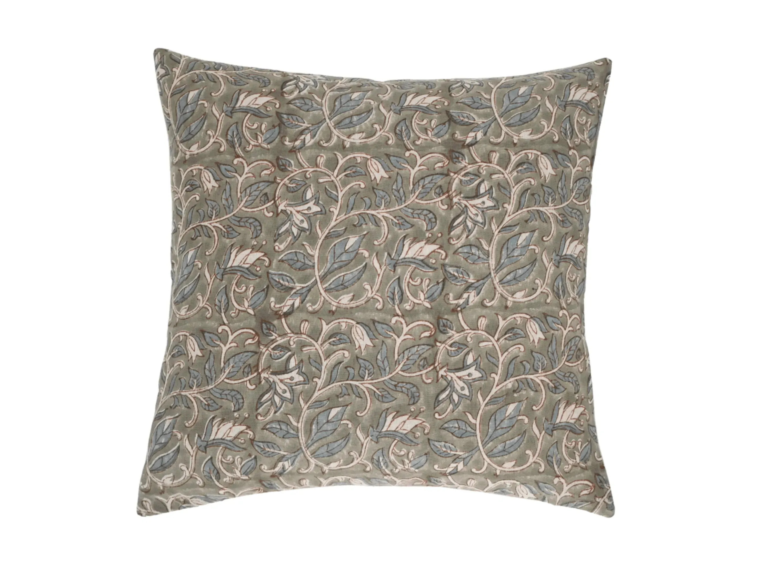 Shop Isabella Block Print Pillow Cover Online | Maple Village Lane