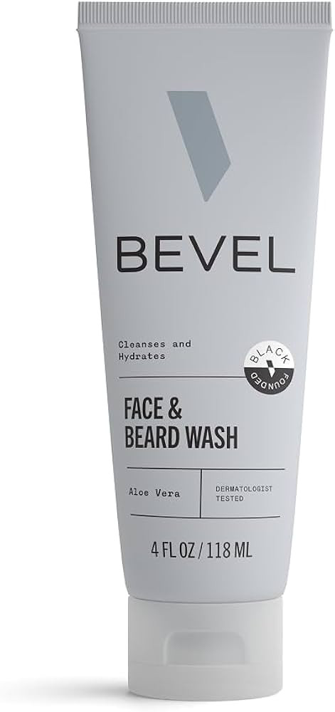 Bevel Face & Beard Wash For Men With Witch Hazel & Aloe Vera Cleansing Mens Face Wash That Hydrat... | Amazon (US)