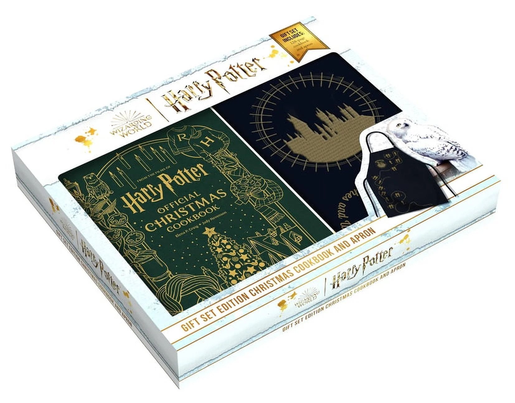 Harry Potter Harry Potter: Gift Set Edition Christmas Cookbook and Apron: Plus Exclusive Apron, (... | Walmart (US)