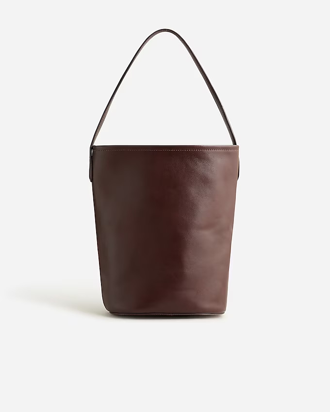 Berkeley bucket bag in leather and suede | J. Crew US