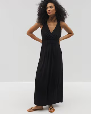 Cross Back Maxi Bra Dress | SOMA