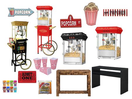 A popcorn station is the perfect touch of nostalgia in any game room! The enticing aroma of freshly popped popcorn, is a perfect blend of practicality, home design, and summertime fun☀️

#LTKFind #LTKhome #LTKSeasonal