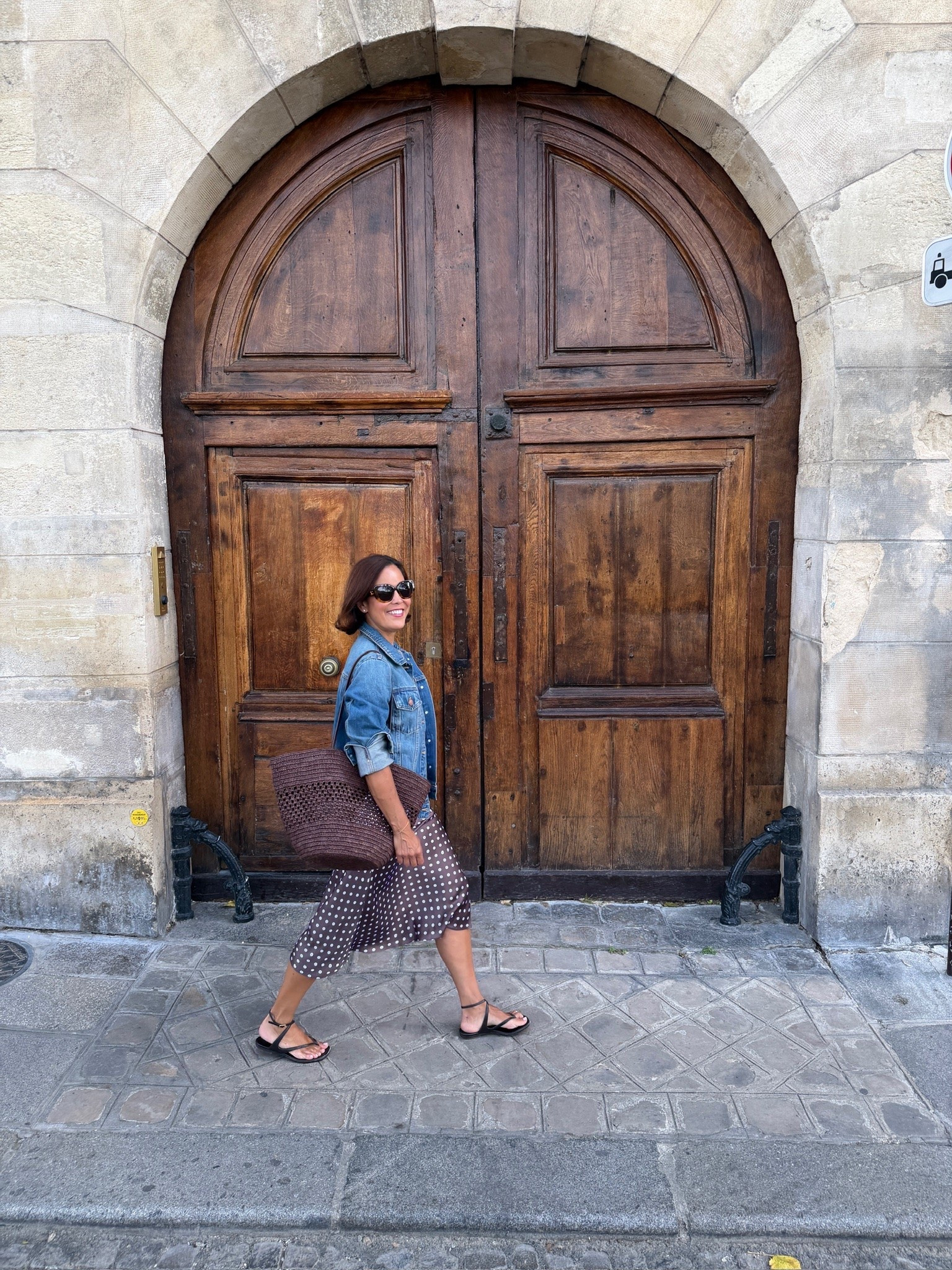 This polka dot silk skirt was the perfect chic touch for my Paris outfit

#LTKootd #LTKSeasonal #LTKTravel
