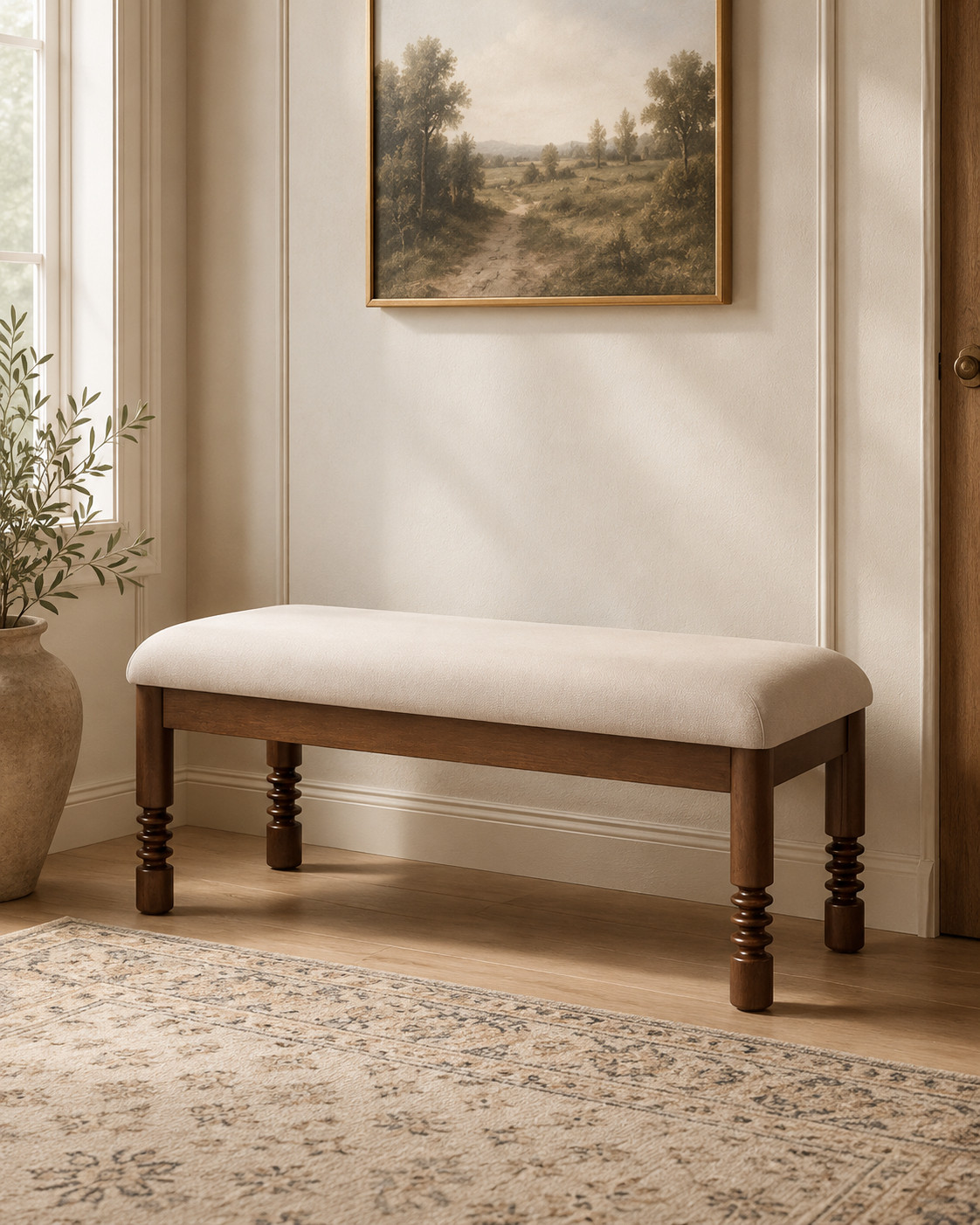 This bench looks like it came from a designer furniture store 😍

And it's on sale for just $112 right now 👏

#LTKSeasonal #LTKHome #LTKSaleAlert