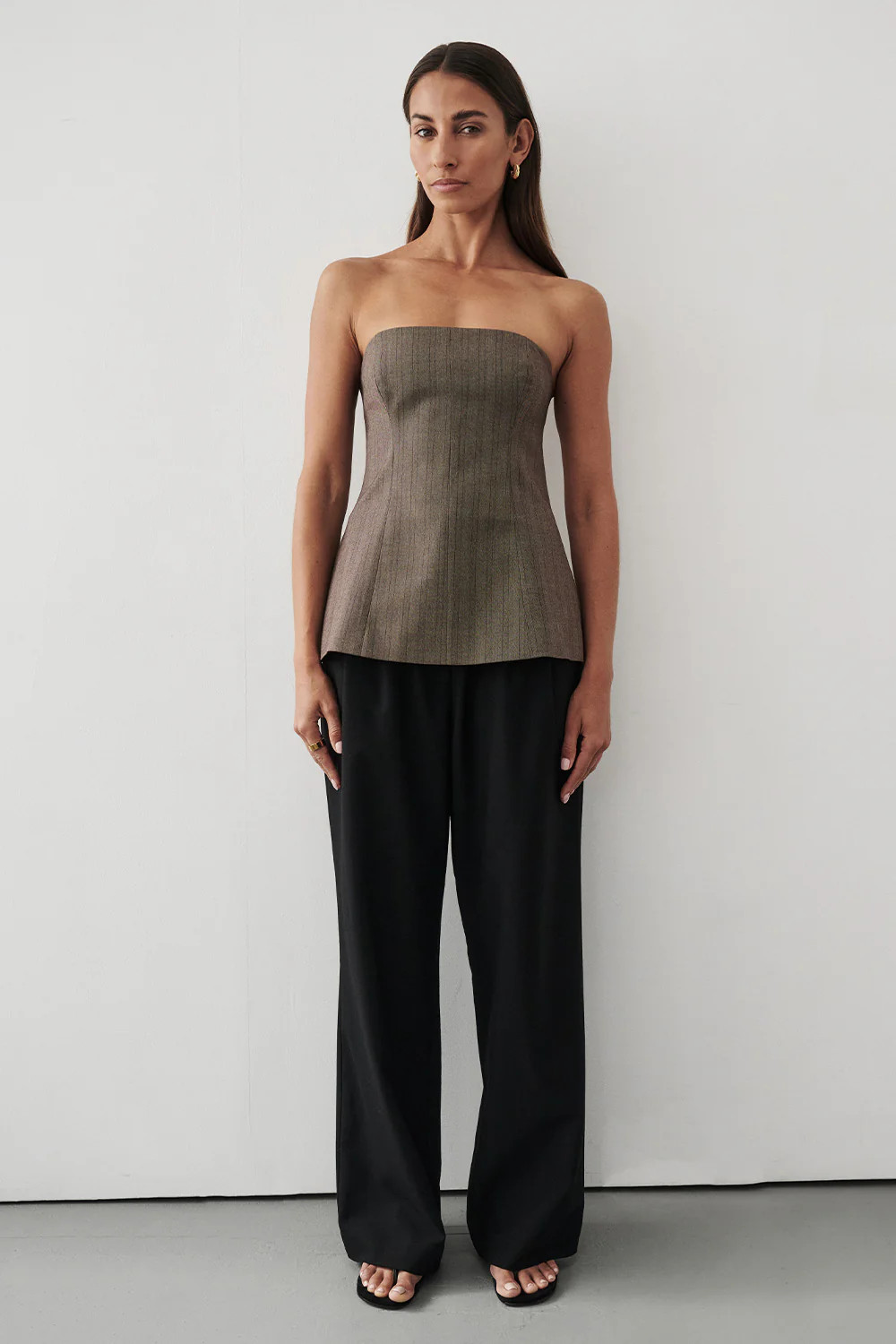 REMY BLACK TAILORED PANT | DISSH