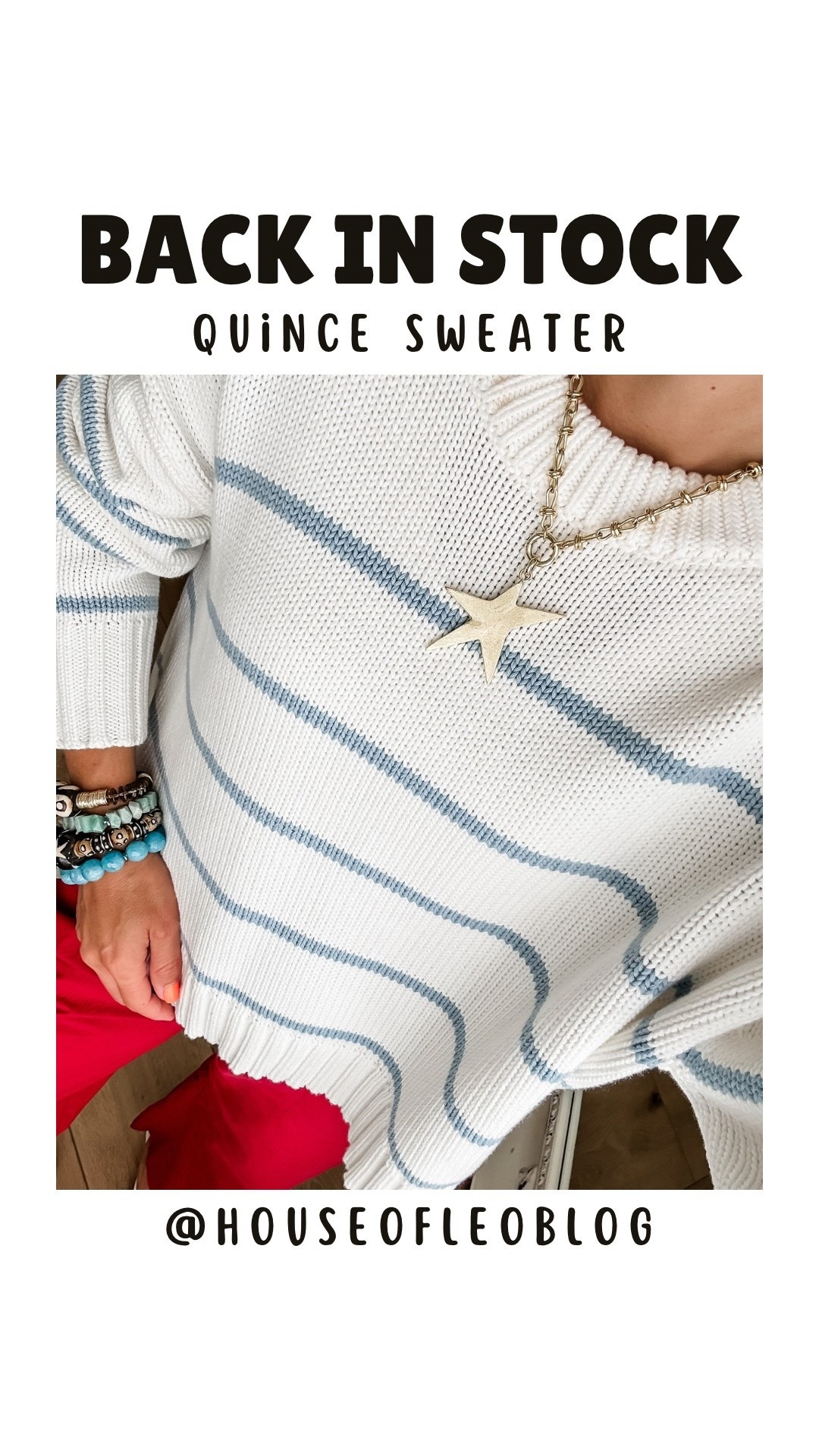 Jewelry code HOUSEOFLEO30. Small sweater. Star necklace.

#LTKOver40 #LTKSaleAlert