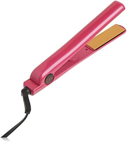 CHI Tourmaline Ceramic Hair Straightening Flat Iron | 1" Plates | Pure Pink | Professional Salon Mod | Amazon (US)