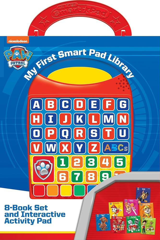 Nickelodeon PAW Patrol - My First Smart Pad Electronic Activity Pad and 8 Sound Book Library - PI... | Amazon (US)