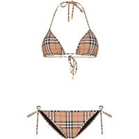 Burberry Check Triangle Bikini Set | Balardi (US & Canada)