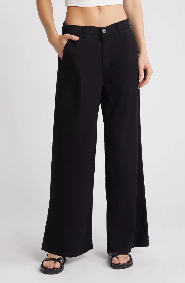Caden Twill Wide Leg Pants | Nordstrom